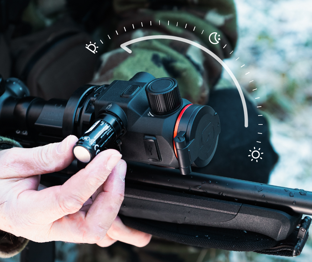 Por que é que o Hunting Thermal Clip-On funciona na perfeição em condições de luminosidade variável