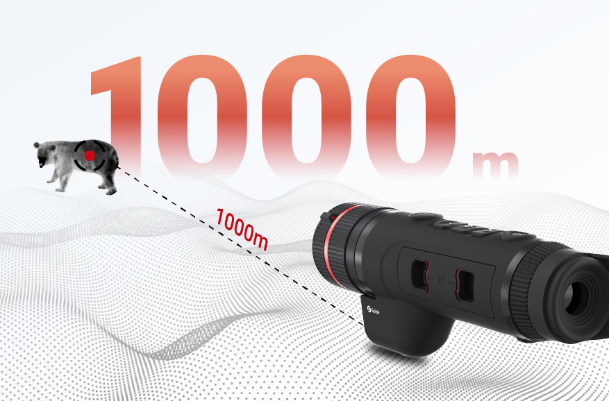 Telémetro a laser de 1000 m