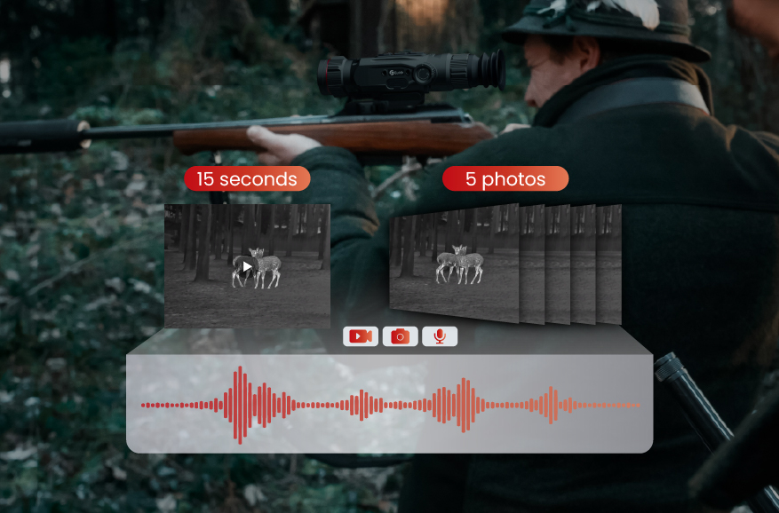 Gravação inteligente<br>Capture o momento