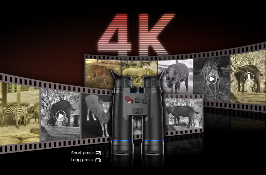Gravação em 4K <br> Reviva os melhores momentos