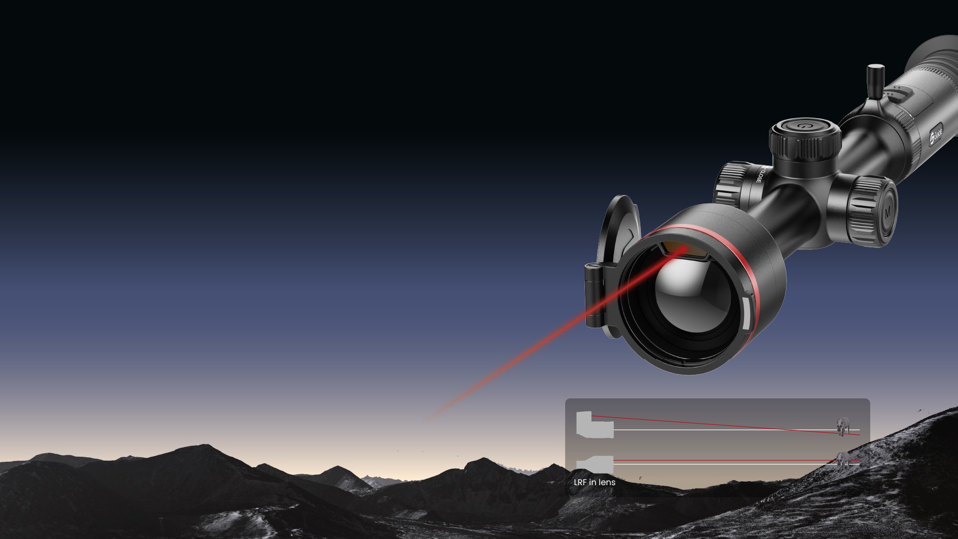 LRF em Lens<br>Tiro de Precisão