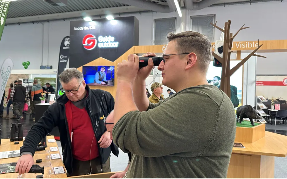 A Guide Sensmart chama a atenção do mercado europeu com o modelo TD650LS na JAGD&HUND 2026