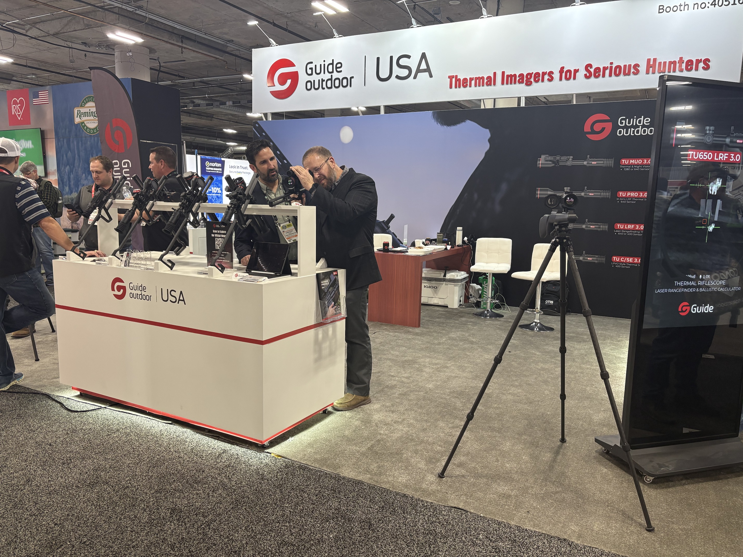 A Guide Sensmart apresenta as inovações da ApexVision na SHOT SHOW 2026