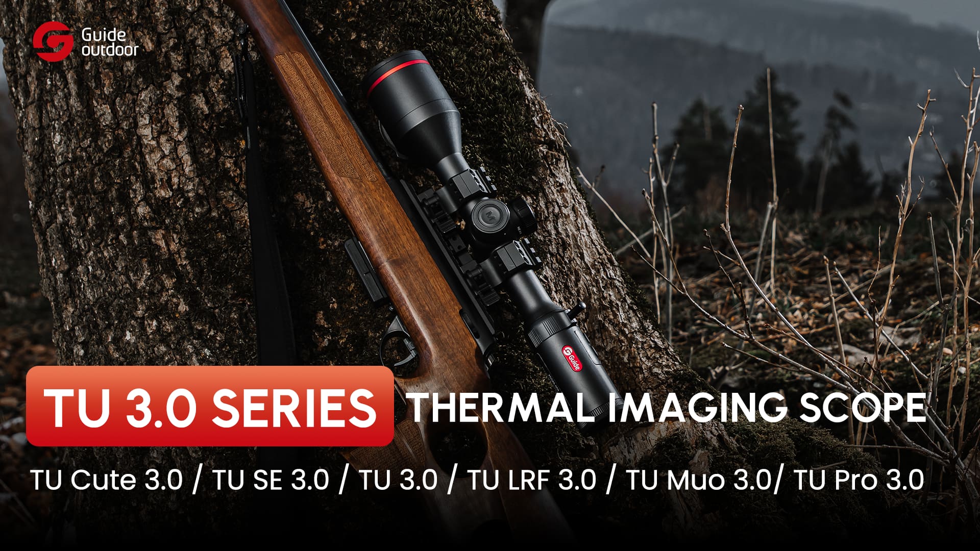Novo lançamento | Mira térmica com LRF da série Guide Outdoor TU Pro 3.0