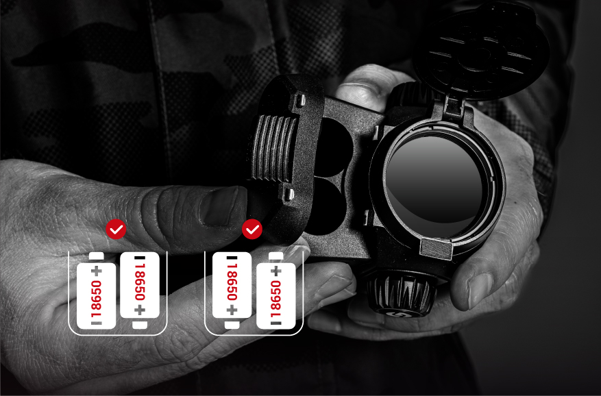 Bateria universal com montagem oculta