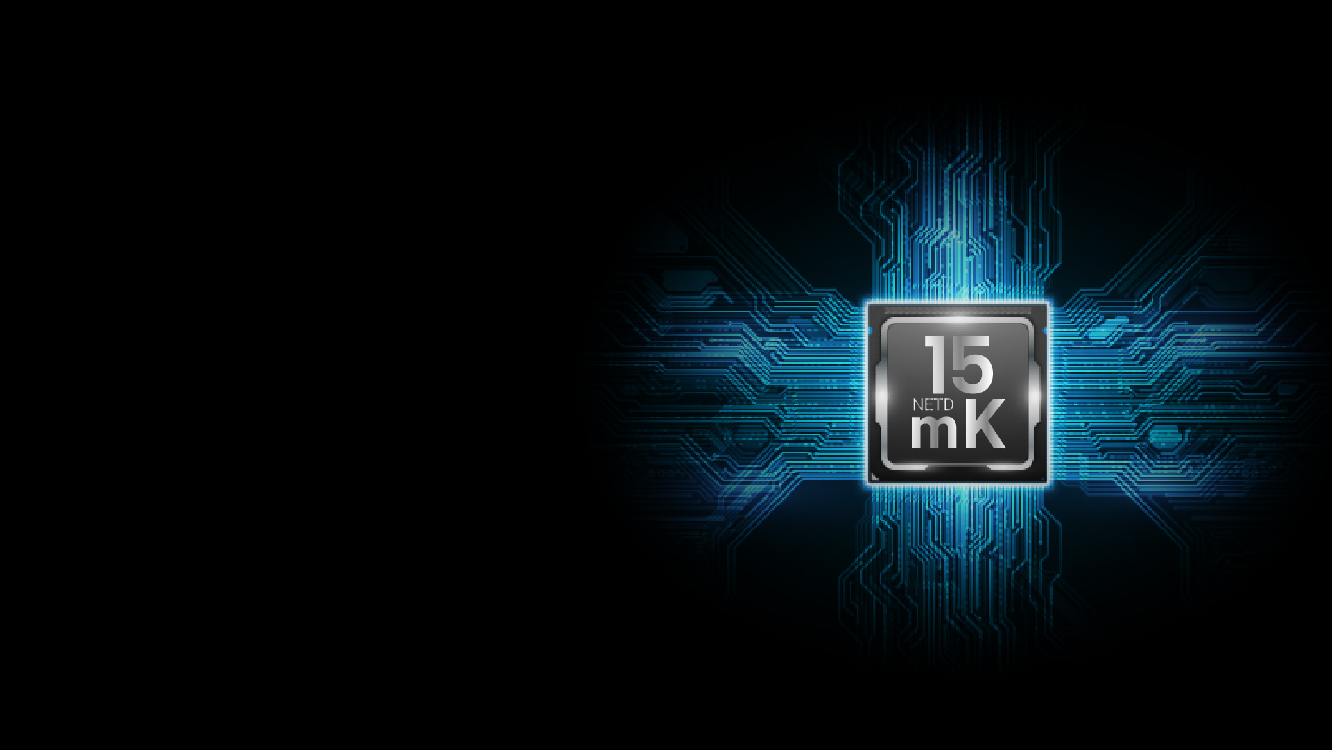 Detetor IR de megapíxeis, com NETD de 15 mK