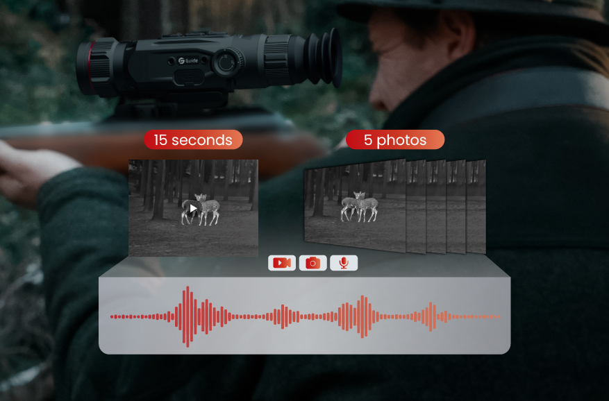 Gravação inteligente<br>Capture o momento